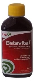 Betavital - extrakt červené řepy s rutinem a vitamínem C - ČERVENÁ SÍLA PRO OCHRANU A OČISTU ORGANIZMU